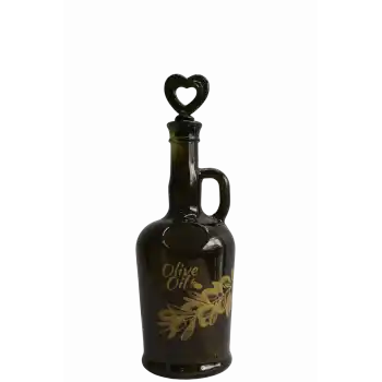 Zeytindalı Desenli Galon Yağlık 750cc