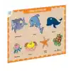 Ahşap Deniz Hayvanları Eğitici Set