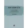 Aynı Sudan İçtik