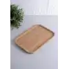 Balsa Bambu Sunum Tabağı 30x20 cm