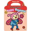 Çantalı Renkli Kolay Boyama- Kırmızı Kitap