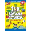 Çıkartmalı İlk Boyama Kitabım 4+ Yaş-1