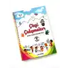 Çizgi Çalışmaları - Dikkat Odaklı Etkinlik Kitabı