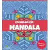 Çocuklar İçin Mandala - Mavi