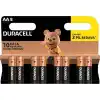 Duracell 8li AA Kalem Pil