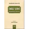 Emali Şerhi