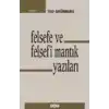 Felsefe ve Felsefi Mantık Yazıları