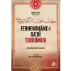 Ferhengname-i Sa‘di Tercümesi