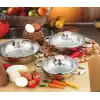 Gülsan Cam Kapaklı Omlet Set 6 Parça