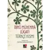 İbnü Mühenna Lügati (Türkçe Kısmı)