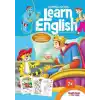 İlkokullar İçin Learn English - Mavi