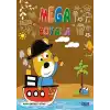 Mega Boyama Kahverengi Kitap