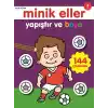 Minik Eller Yapıştır Ve Boya - Mor Kitap