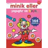 Minik Eller Yapıştır Ve Boya - Pembe Kitap