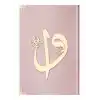 Orta Elif-Vav Kadife (E5 P.Pembe) 2 Renkli Kuranı Kerimler