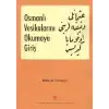 Osmanlı Vesikalarını Okumaya Giriş