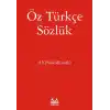 Öz Türkçe Sözlük