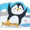 Penguen - Şekilli Kitap