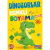 Renkli Boyama Dinozorlar