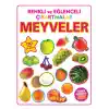 Renkli ve Eğlenceli Çıkartmalar Meyveler