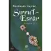 Sırrul Esrar Sırların Sırrı