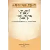 Umumi Türk Tarihine Giriş (2 Cilt - CDli)
