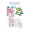 Unicorn Boyama Kitabı - Oyun Hamurlu - 3 Yaş
