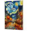 Van Gogh 3 - Sokak Çizgili Yan Boyamalı Defter