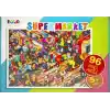 Yer Puzzle-96 Parça Puzzle - Süpermarket