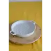 Ecr Seramik Yuvarlak Izgara Fırın Kabı 21cm