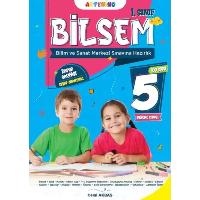 1. Sınıf 2025 BİLSEM Sınavına Hazırlık 5’li Deneme Sınavı