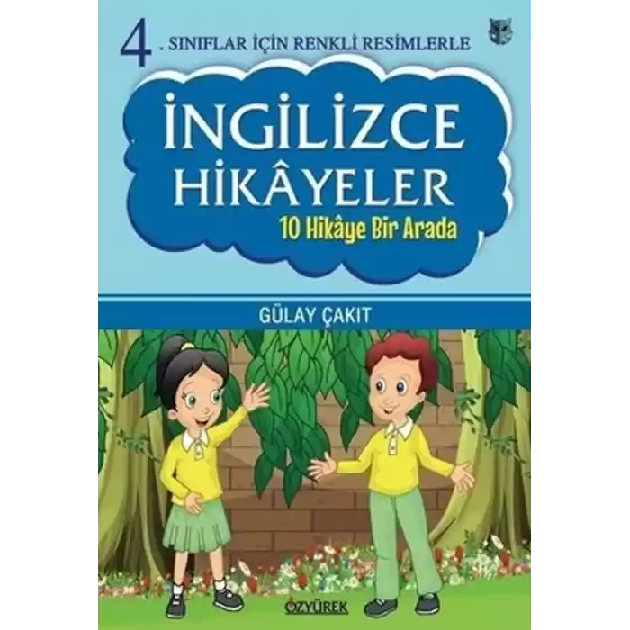 4.Sınıflar İçin Renkli Resimlerle İngilizce Hikayeler Seti - 10 Hikaye Bir Arada