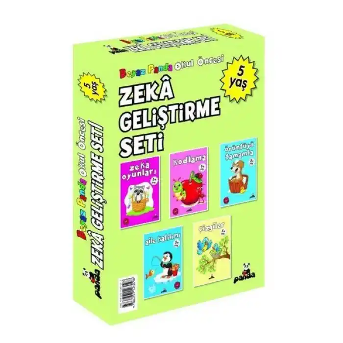 5 Yaş Zeka Geliştirme Seti - 5 Kitap Takım