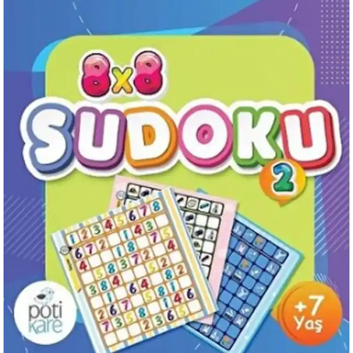 8x8 Çıkartmalı Sudoku 7+ (2)