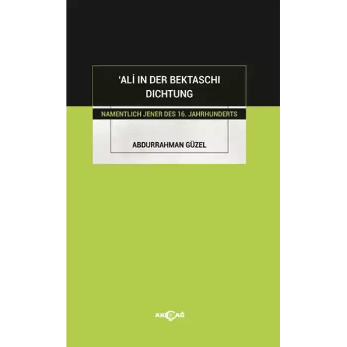 Ali in Der Bektaschi Dichtung