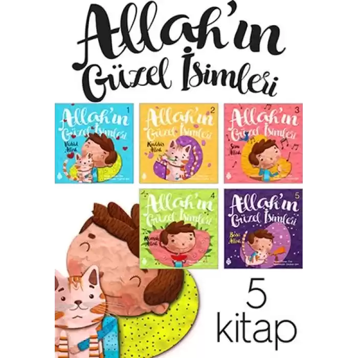 Allahın Güzel İsimleri Seti 1 (5 Kitap)