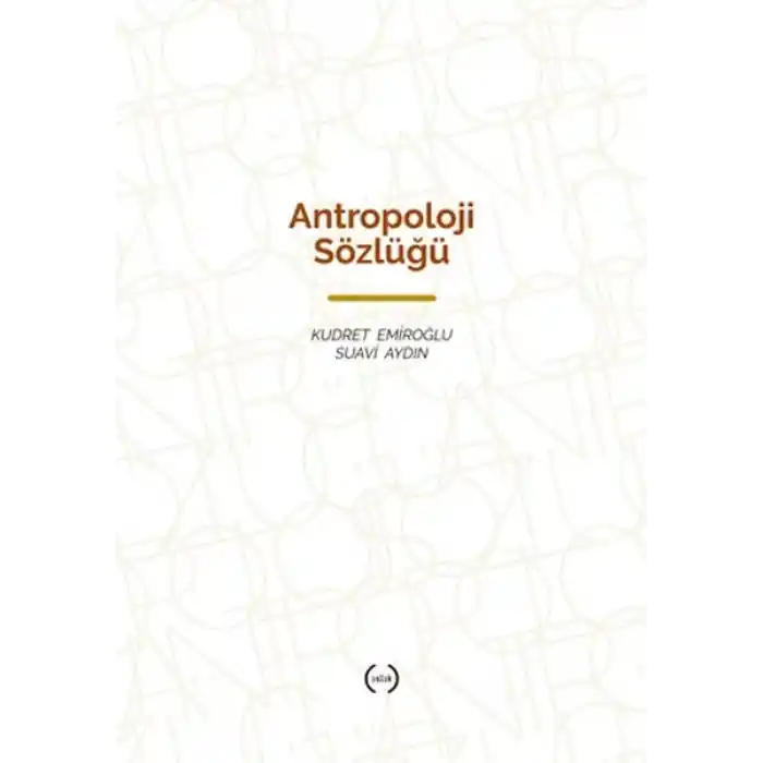 Antropoloji Sözlüğü