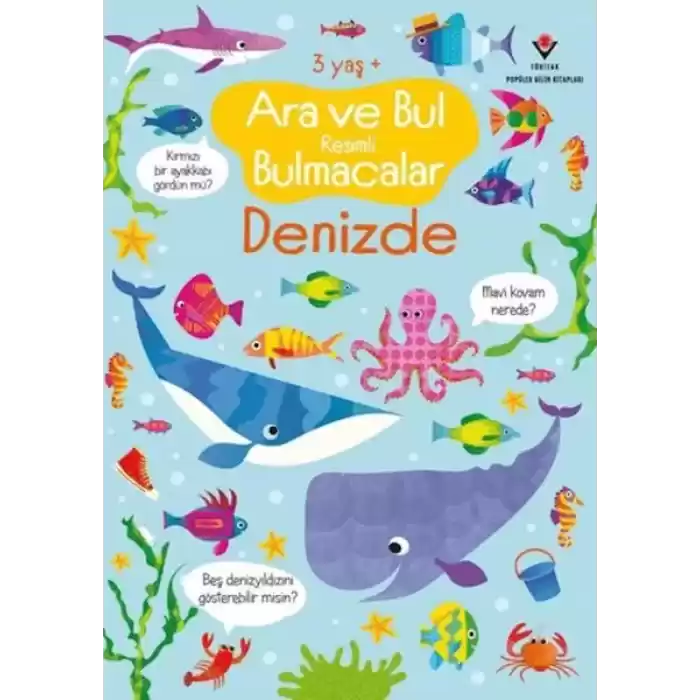 Ara Ve Bul Resimli Bulmacalar - Denizde