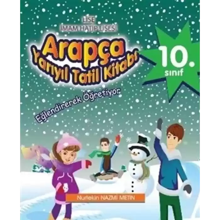 Arapça 10. Sınıf Yarıyıl Tatil Kitabı