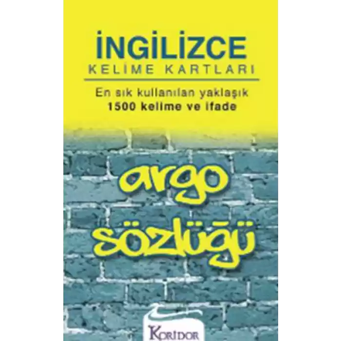Argo Kelime Kartları (İngilizce)