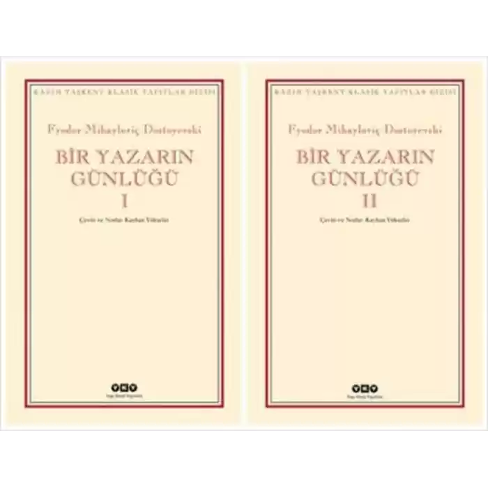 Bir Yazarın Günlüğü (2 Cilt Takım)