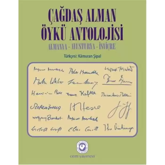 Çağdaş Alman Öykü Antolojisi (2 Cilt)  Almanya-Avusturya-İsviçre