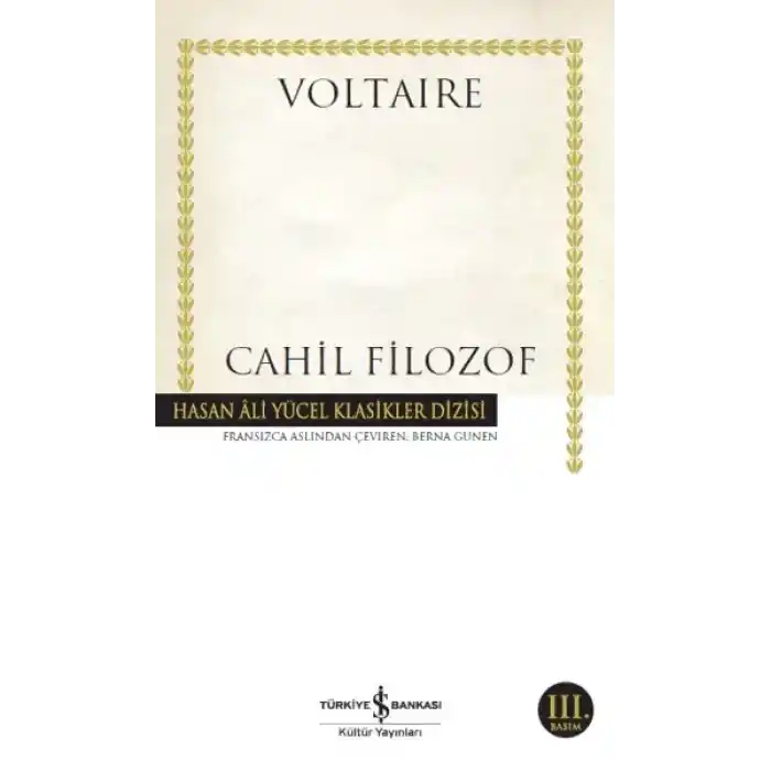 Cahil Filozof - Hasan Ali Yücel Klasikleri