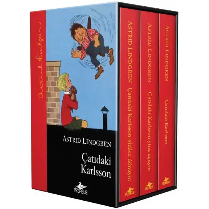 Çatıdaki Karlsson Serisi Kutulu Özel Set - (3 Kitap) – Ciltli