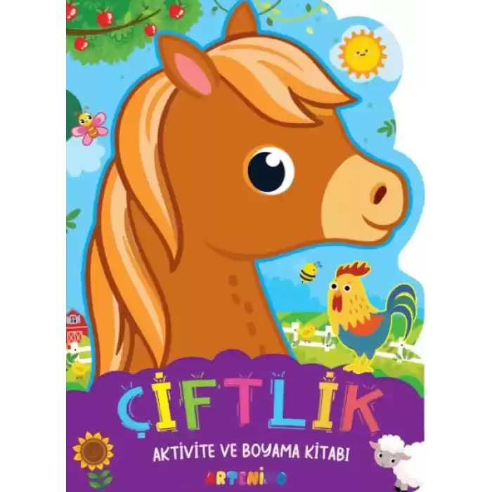 Çiftlik - Aktivite ve Boyama Kitabı Serisi