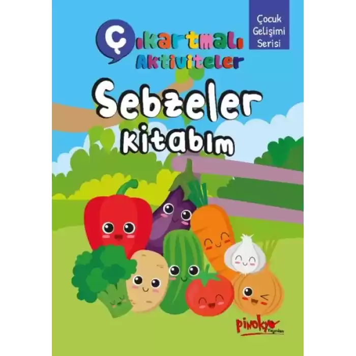 Çıkartmalı Aktiviteler Sebzeler Kitabım