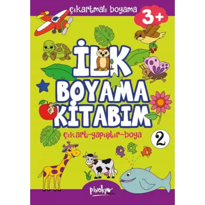 Çıkartmalı İlk Boyama Kitabım 3+ Yaş-2