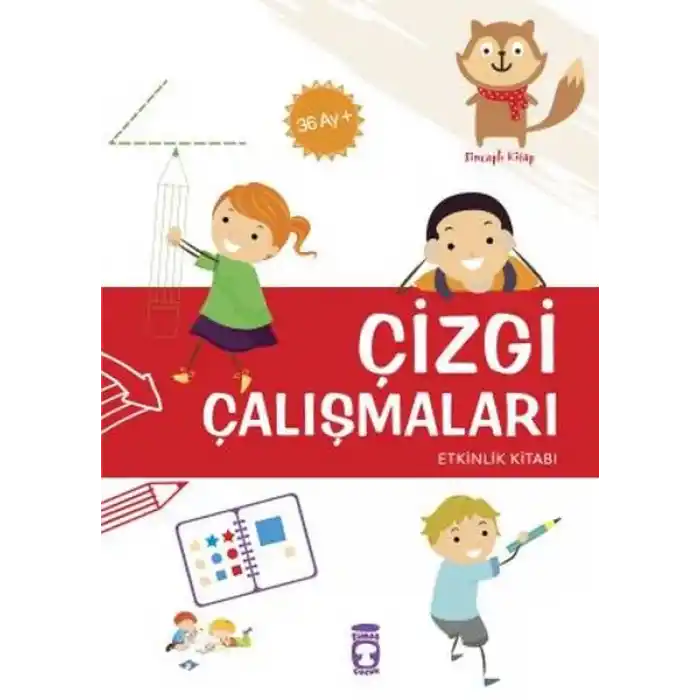 Çizgi Çalışmaları Etkinlik Kitabı (36 Ay)