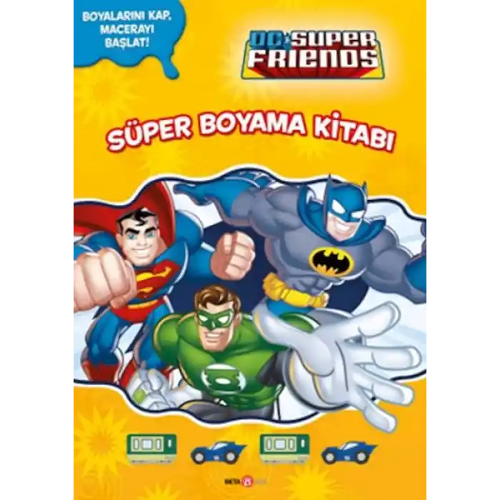 Dc Super Friends Süper Boyama Kitabı