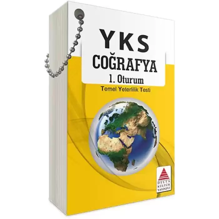 Delta Kültür YKS 1. Oturum Coğrafya Kartları (TYT)
